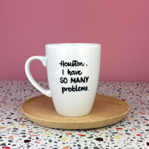 Kubek SO MANY problems 360 ml- Kika Handmade
