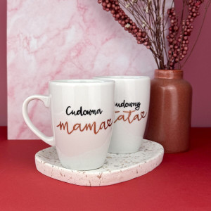 Kubek dla Cudownej Mamy 360 ml- Kika Handmade