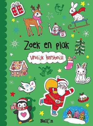 Zoek en plak Vrolijk Kerstmis!