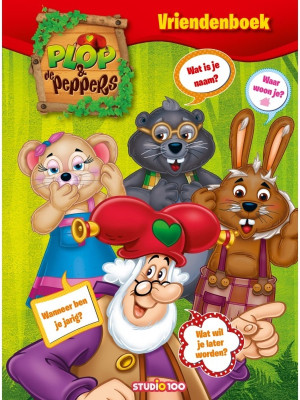 Kabouter Plop & Peppers Vriendenboek