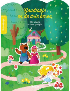 Sprookjesstickerboek Goudlokje en de drie beren