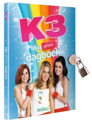 K3 : dagboek met slotje