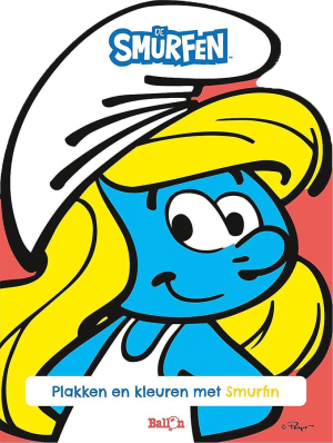 Plakken en kleuren met Smurfin