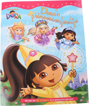 Dora's Prinsessenfeestje Stickerboek