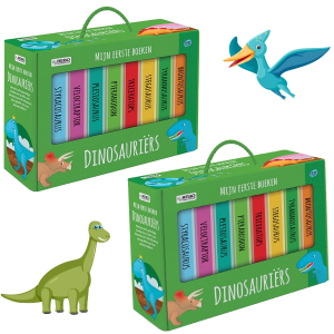 Uitdeelboekjes Dinosaurussen - 16 kartonnen dinoboekjes om uit te delen