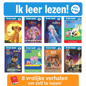 AVI Ik leer lezen! Pakket van 8 boekjes