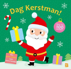 Dag Kerstman - Stickerboek voor kleine handjes