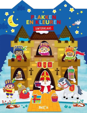 Plakken en kleuren - Sinterklaas