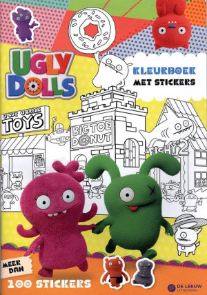 Ugly Dolls Kleurboek met stickers