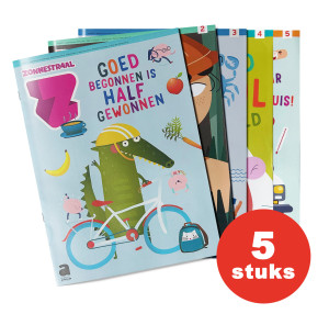 Bundel van 5 educatieve doeboeken - Zonnestraal