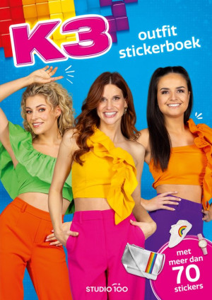 K3 - Outfit stickerboek - met meer dan 70 stickers