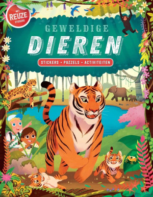 Geweldige dieren - stickers, puzzels, activiteiten