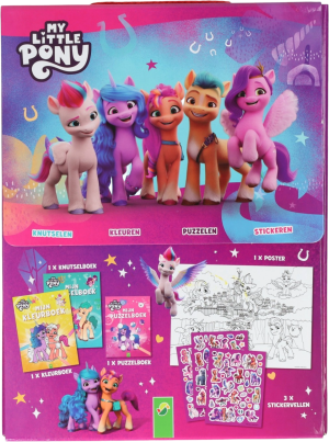 My Little Pony pakket - Knutselen, kleuren puzzelen en stickers