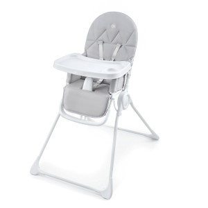 Chaise haute BINCI gris clair