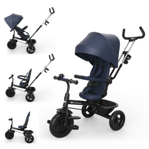 Tricycle ASTON 2 PLUS bleu marine