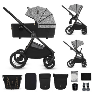Poussette polyvalente NEA 2 Lunar Black BIZUU