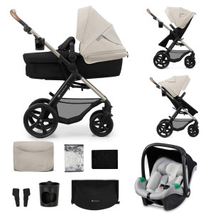 Poussette Trio MOOV 2 gris