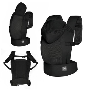 Porte-bébé ergonomique CARRYBEE noir