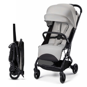 Poussette citadine légère et compacte INDY 3 urban grey