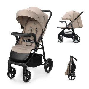 Poussette TRIG 3 avec tablette beige