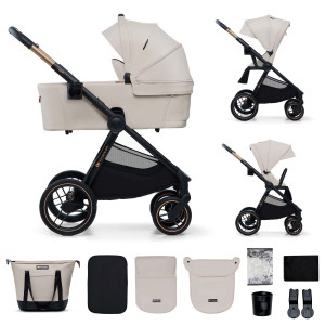 Carrito bebé multifuncional NEA 2 beige