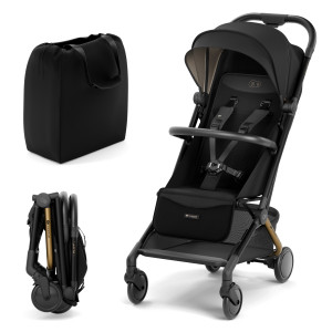 Carrito de bebé para avión PILOT 2 negro