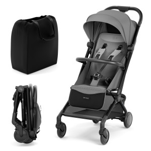 Carrito de bebé para avión PILOT 2 gris