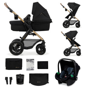 Carrito de bebé 3en1 MOOV 2 AIR negro
