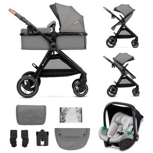 Poussette Trio ESME gris