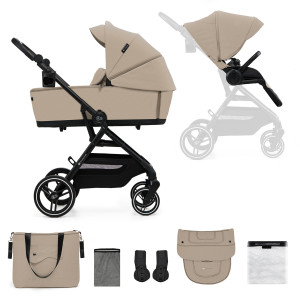 Poussette 2en1 YOXI beige