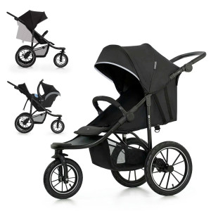 Poussette tout-terrain HELSI 2 noir