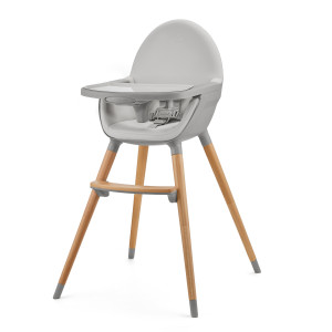 Chaise haute 2en1 FINI 2 gris