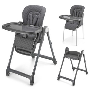 Chaise haute 3-en-1 TULO gris