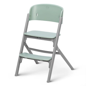 Chaise haute LIVY sans plateau vert