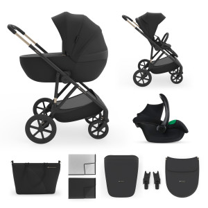 Poussette multifonction 3en1 PRIME 3 noir