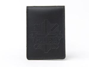 Etui na legitymację i odznakę policyjną logo