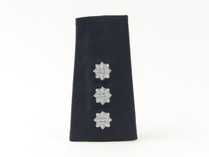 Pagony (pochewki) granatowe dla Policji - komisarz