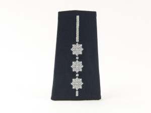 Pagony (pochewki) granatowe dla Policji - starszy aspirant