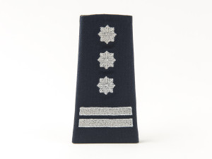 Pagony (pochewki) granatowe dla Policji - inspektor