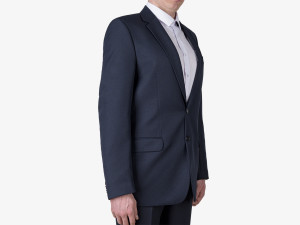 Elegancka granatowa marynarka dla agencji ochrony - 96 - 182