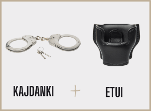 Komplet Kajdanki + Pokrowiec