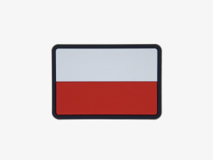 FLAGA POLSKA - EMBLEMAT PVC