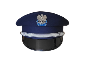 Garnizonowa czapka policyjna - nowy wzór - dla oficerów - 60