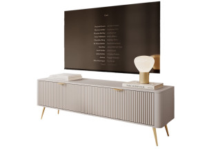 Modny stolik pod telewizor w stylu glamour BELLO