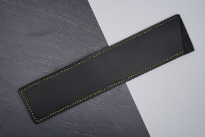 Knife Art Klingenschutz Leder - Groß B (Sujihiki) - Gelb