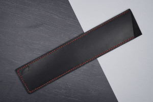 Knife Art Klingenschutz Leder - Groß B (Sujihiki) - Rot