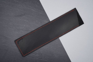 Knife Art Klingenschutz Leder - Groß A (Gyuto) - Rot