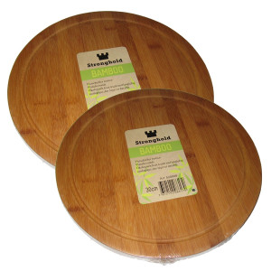 Schneidbrett rund 30cm, 2Stk. Stronghold