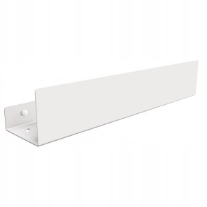 Półka pod prysznic Andex 40 cm stal nierdzewna Biała