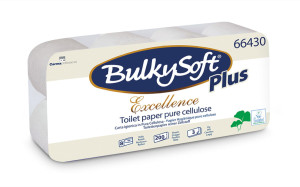 Papier toaletowy Excellence, 3 warstwy, kolor biały, celuloza, długość 23m. 8 rolek/op.